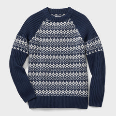 Women's Woolpaca Jacquard Crew Sweater
