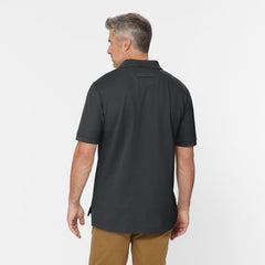 Men's No Polo Shirt Short Sleeve