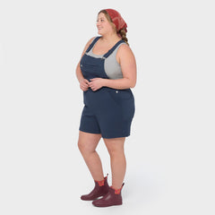 Women's Plus Heirloom Gardening 7" Short Overalls