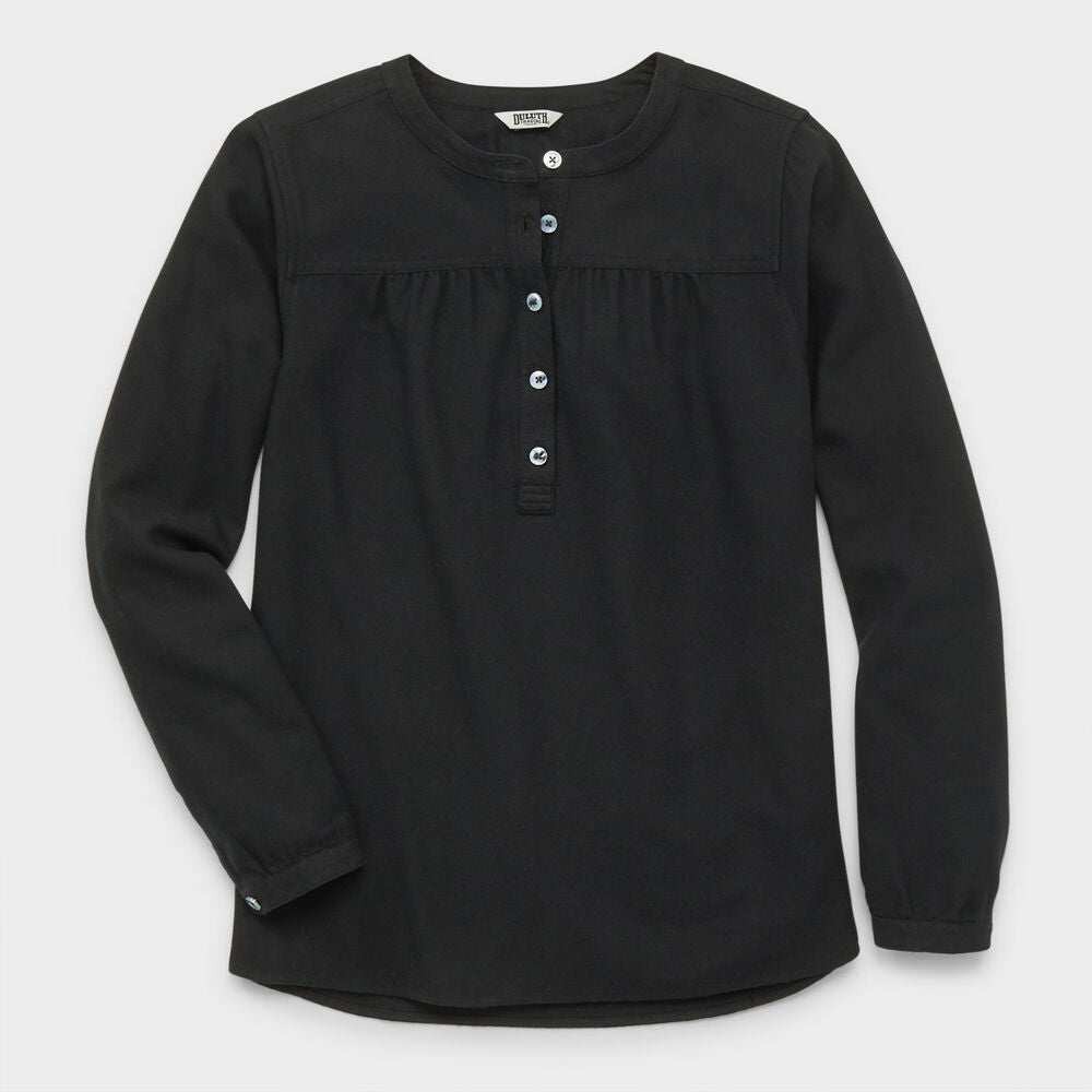 Women's Plus Seawool Lightweight Flannel Blouse