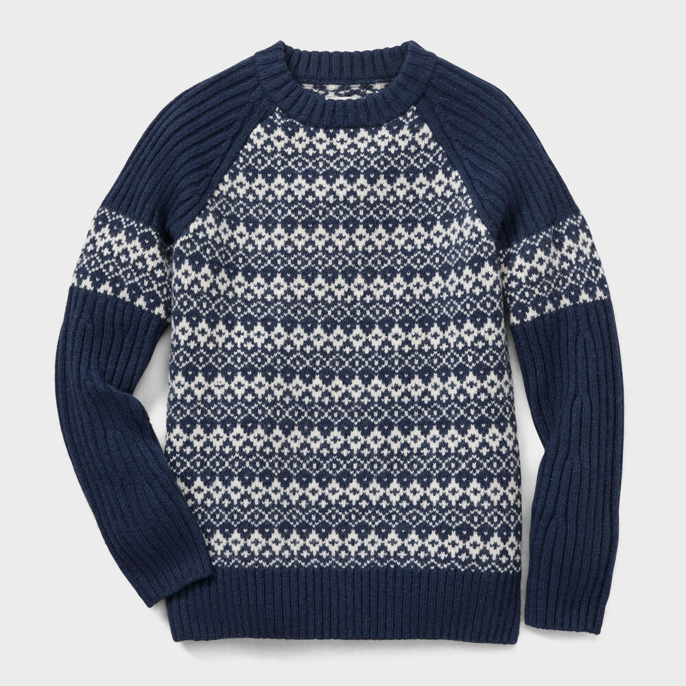 Women's Woolpaca Jacquard Crew Sweater