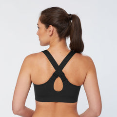 Women's High-Impact Bonded Zip-Front Bra
