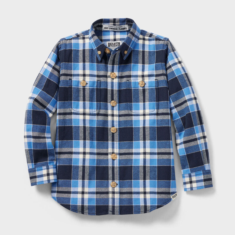 Kids' Free Swingin' Flannel Shirt