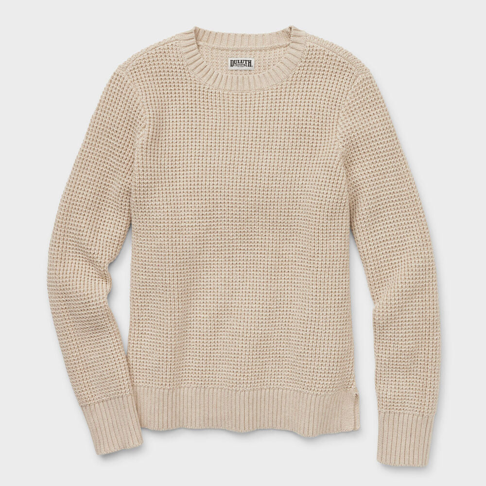 Women's Heritage Waffle Stitch Crew Sweater