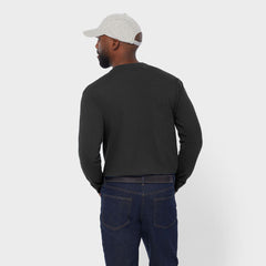 Men's Longtail T Relaxed Fit Long Sleeve Pocket Crew