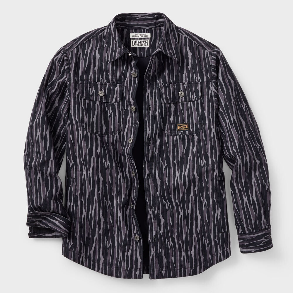 Men's Jersey-Lined Fire Hose Shirt Jac