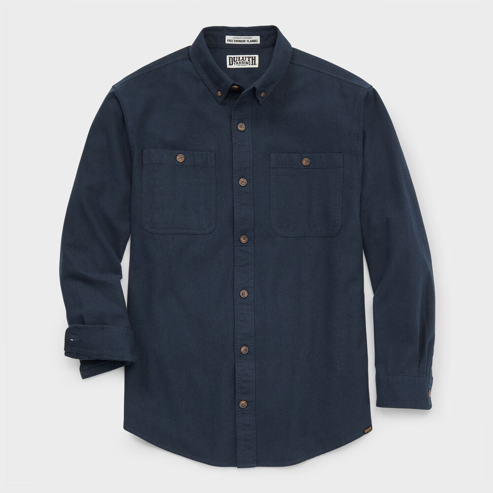 Men's Free Swingin' Flannel Untucked Shirt