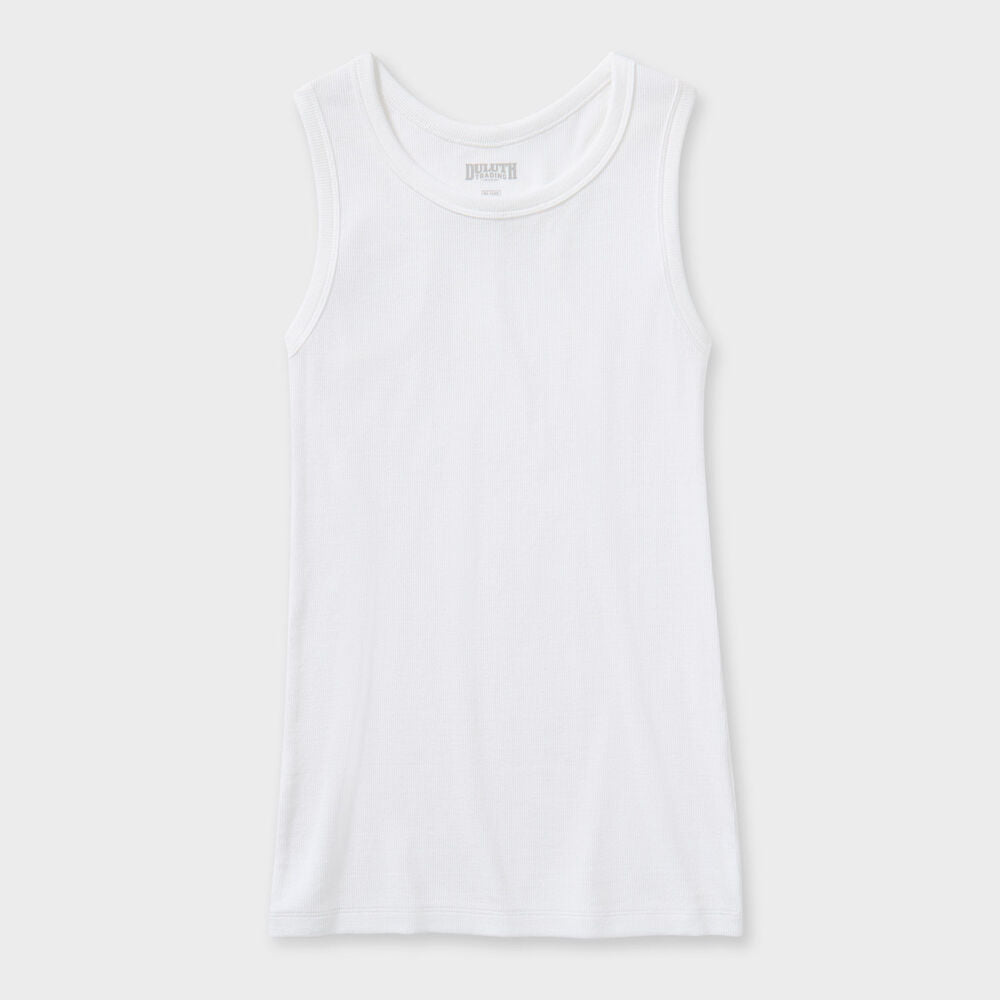 Women's No-Yank Luxe Rib Racerback Tank