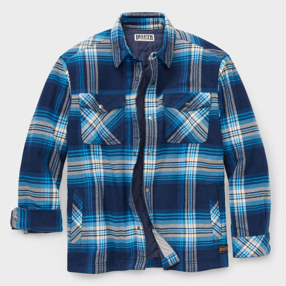 Men's Folklore Flannel Insulated Shirt Jac
